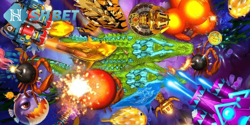 Các cấp độ đa dạng có trong game săn cá thần biển