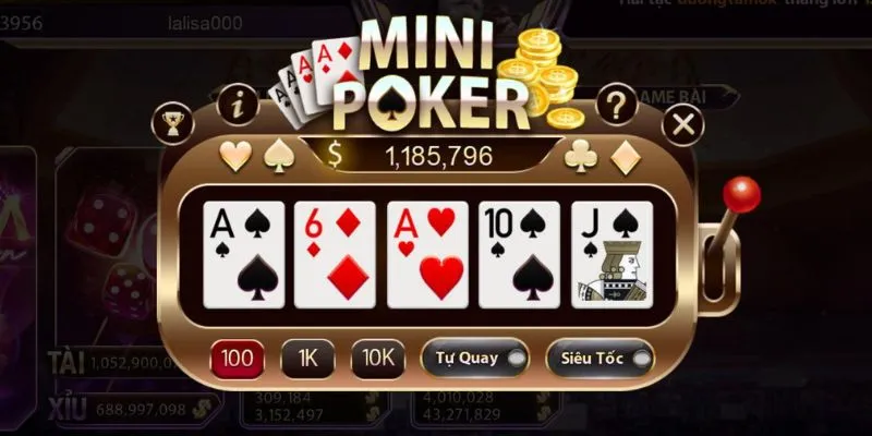Một số chiến thuật hiệu quả khi chơi Mini Poker