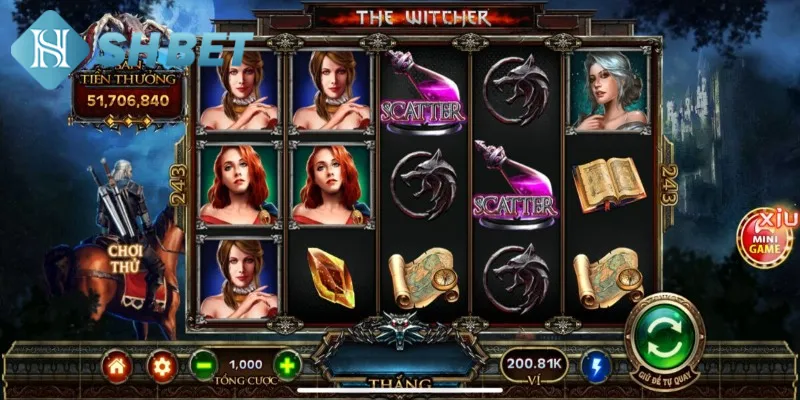 Chi tiết cách tham gia chơi nổ hũ Witcher cho tân binh