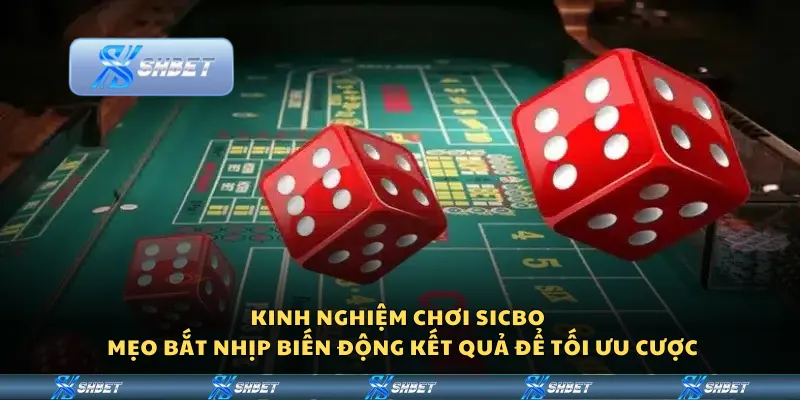 Kinh nghiệm chơi Sicbo – Mẹo bắt nhịp biến động kết quả để tối ưu cược