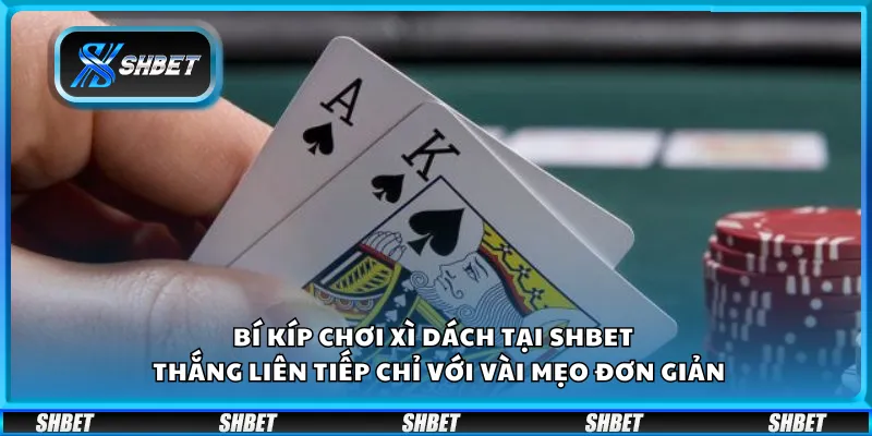 Bí kíp chơi Xì Dách tại Shbet – Thắng liên tiếp chỉ với vài mẹo đơn giản